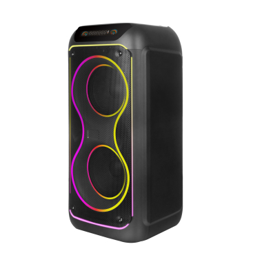 Портативна колонка HAVIT SQ149BT 100W RGB Black - фото №9