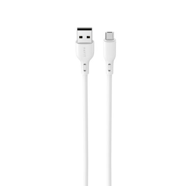 Кабель USB - Micro USB HAVIT CB6359 PRO 3A 1м White - фото №3