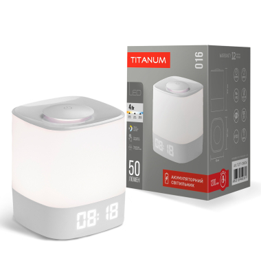 LED світильник акумуляторний TITANUM TLTF-016CW - фото
