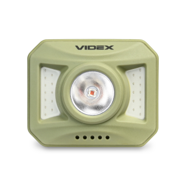 Налобний світлодіодний ліхтарик VIDEX VLF-H085R-TAC 120Lm RED - фото №7