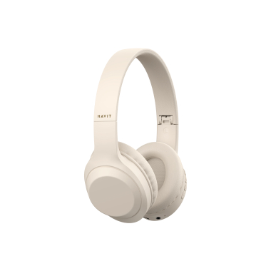 Навушники накладні бездротові HAVIT HV-H628BT Beige - фото №2
