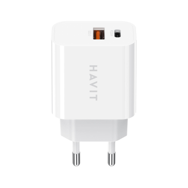 Зарядний пристрій HAVIT HV-UCP007 20W USB+Type-C - фото №2