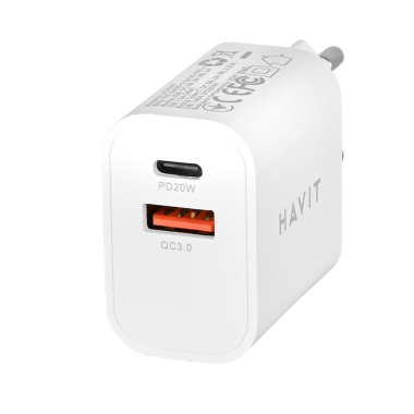 Зарядний пристрій HAVIT HV-UCP007 20W USB+Type-C - фото №3