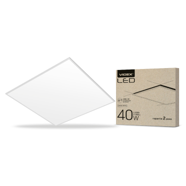 LED панель VIDEX 40W 6200K Антиблікова (UGR<19) - фото