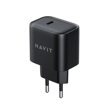 Зарядний пристрій HAVIT HV-UCY002 20W USB-C Black - фото