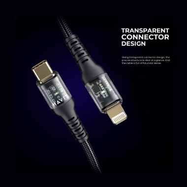 Кабель USB-C - Lightning HAVIT CB6241 PD30W 1м White - photo №5