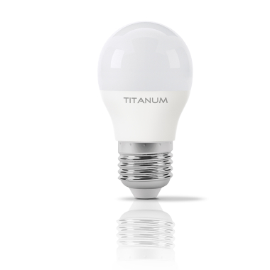 LED лампа TITANUM G45 6W E27 3000K - фото №2