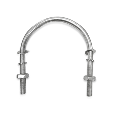 Металевий Болт-скоба U-подібної форми (2шт) - фото