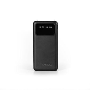 Повербанк 20000mAh TITANUM OL22 Black - фото №2