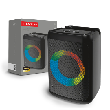 Портативна колонка TITANUM SPK511BT 10W RGB Black - photo
