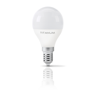LED лампа TITANUM G45 6W E14 4100K - фото №2