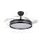 LED Світильник з вентилятором VIDEX CLF06 60W 3000K-4200K-6000K Black - фото