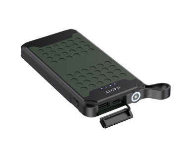 Захищений повербанк HAVIT FS214 IP67 Green 10000mAh - фото №5