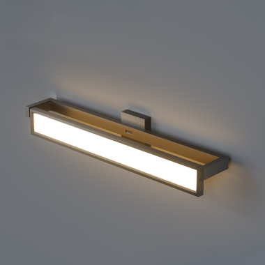 LED світильник настінний з сенсором VIDEX WL02 18W 2800K-4000K-6000K Black - фото №5