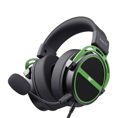 Ігрові навушники з мікрофоном HAVIT HV-H2030E Black/Green - photo №5