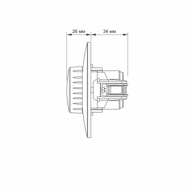 Димер LED 200Вт білий VIDEX BINERA - фото №6