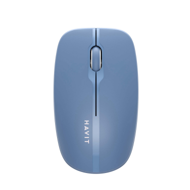 Бездротова миша дворежимна HAVIT HV-MS53WB Blue (2.4GHz + BT5.0) - фото