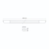 LED світильник IP65 лінійний магістральний TITANUM 18W 0.6М 6500K (TL-BNWL-18066) - фото №9