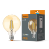 LED лампа VIDEX Filament G95FAD 7W E27 2200K дімерна бронза - фото 