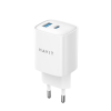 Зарядний пристрій HAVIT UC30 PRO GaN 30W USB-A+USB-C White - фото 