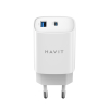 Зарядний пристрій HAVIT UC30 PRO GaN 30W USB-A+USB-C White - фото №2