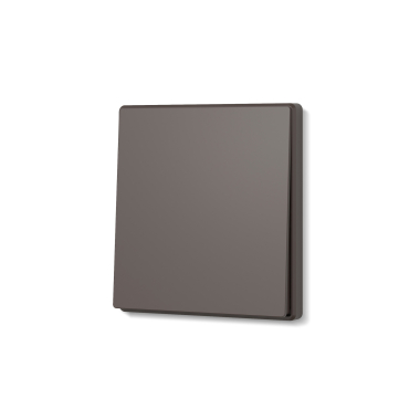 Вимикач одноклавішний мокко VIDEX NOTA (VF-NT-SW1-BR) - фото