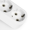 Мережевий розгалужувач із заземленням 3 гнізда білий TITANUM STANDARD - фото №6