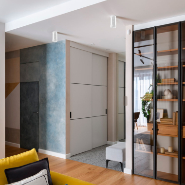 Світильник VIDEX під лампу GU10 SPF03A накладний білий + срібляста призма - фото №3