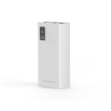 Повербанк TITANUM 728S 30000mAh 22.5W White - фото №2