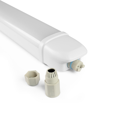 LED світильник IP65 лінійний магістральний VIDEX BNWL04 40W 1.2М 5000K 220V - фото №9