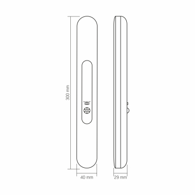 LED Світильник акумуляторний з датчиком руху VIDEX VL-NL013W-SR - фото №13
