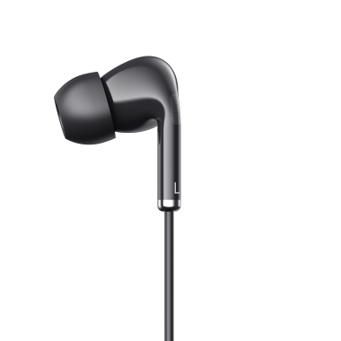 Вакуумні навушники з мікрофоном HAVIT HV-E306P Black - фото №3