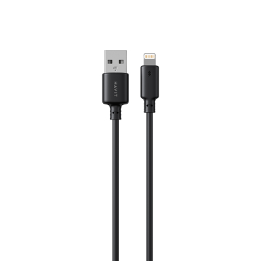 Кабель USB - Lightning HAVIT CB301C 2.4A 1м Black - фото