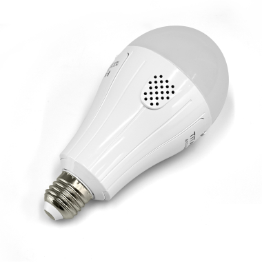 LED лампа акумуляторна TITANUM A80 12W E27 4000K 230V - photo №5