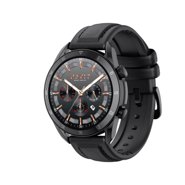 Смарт годинник HAVIT HV-M9030 PRO IP68 Bluetooth Call Black - фото