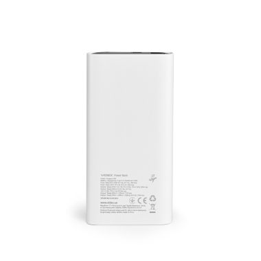 Повербанк 20000mAh VIDEX VPB-320 22.5W White - фото №3