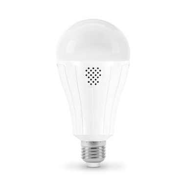 LED лампа акумуляторна TITANUM A80 12W E27 4000K 230V - photo №2