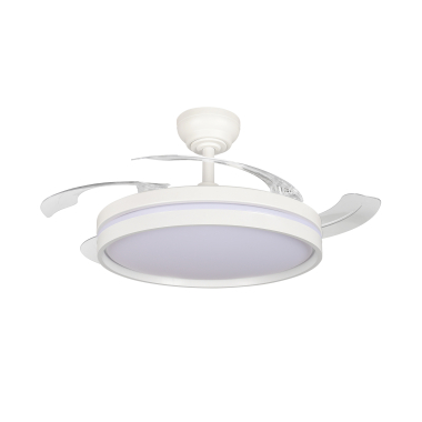 LED Світильник з вентилятором VIDEX CLF06 60W 3000K-4200K-6000K White - фото