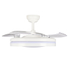 LED Світильник з вентилятором VIDEX CLF06 60W 3000K-4200K-6000K White - фото №2