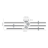 LED світильник стельовий VIDEX CLD013 40W 3000-4000-6000K Black - фото №16