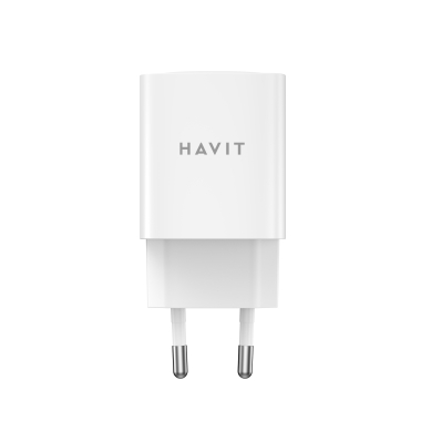 Зарядний пристрій HAVIT UC30 PRO GaN 30W USB-A+USB-C White - фото №3