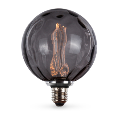 LED лампа VIDEX Filament VL-DI-G125FC1980S 4W E27 1800K Smoke - фото №2