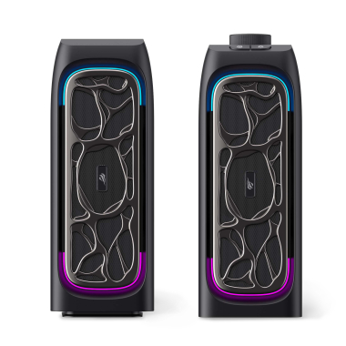 Стерео колонки ігрові HAVIT HV-SK215 USB+BT Black - фото №6