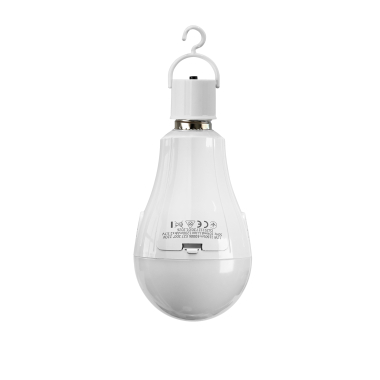 LED лампа акумуляторна TITANUM A80 12W E27 4000K 230V - photo №8
