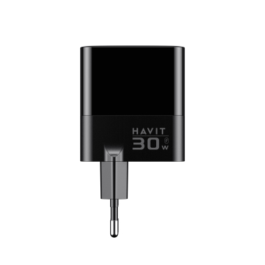 Зарядний пристрій HAVIT UCLE001 GaN 30W 2хUSB-A+USB-C - фото №4