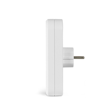 Мережевий розгалужувач без заземлення 3 гнізда білий TITANUM STANDARD - фото №4