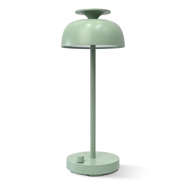LED лампа настiльна з акумулятором VIDEX VL-TF23G 8.5W 4000K+RGB Green - фото №2