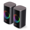 Стерео колонки ігрові HAVIT HV-SK212SE USB RGB Black - фото №4