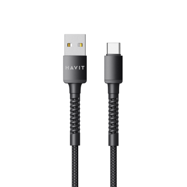 Кабель USB Type-C HAVIT HV-CB6197 2.1A 1м - фото №2