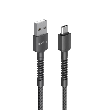 Кабель USB Type-C HAVIT HV-CB6197 2.1A 1м - фото №3